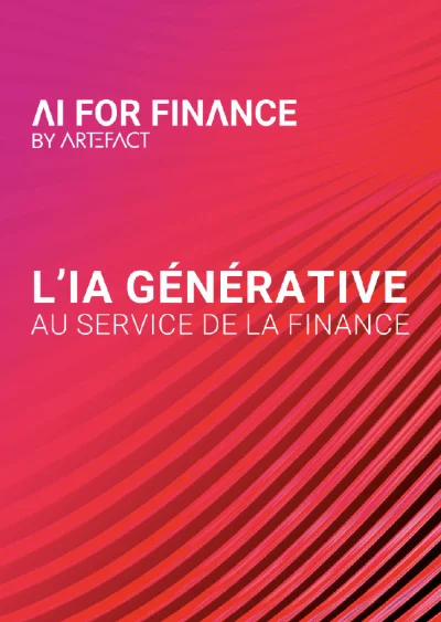 Generativ AI for finance